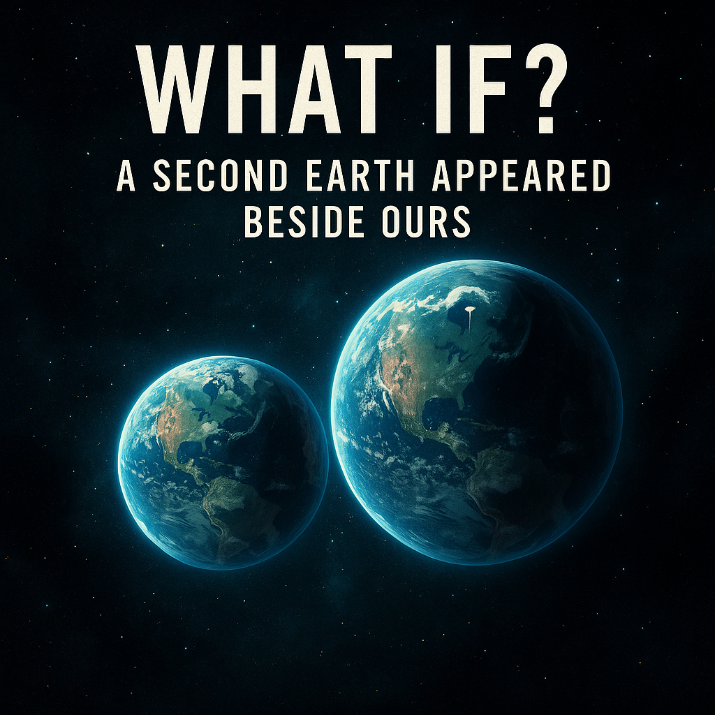 What if? A Second Earth Appeared Beside Ours.