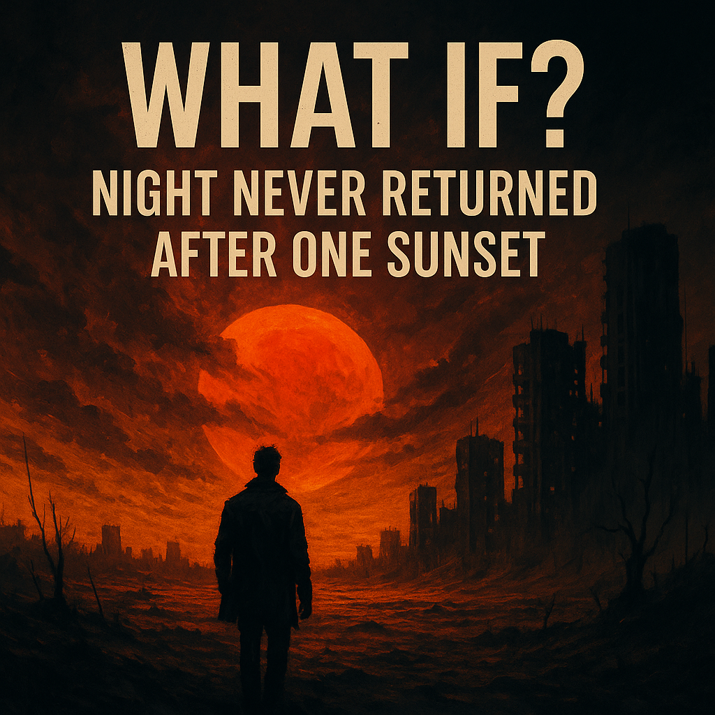 What if? Night Never Returned After One Sunset.