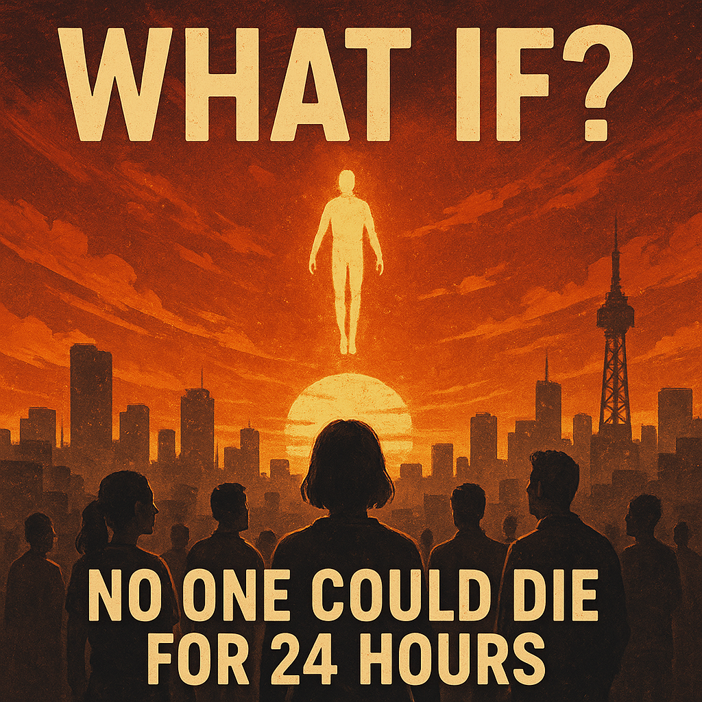 What if? No One Could Die for 24 Hours.